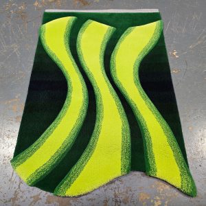 Crop 1 - Hand Tufted Pure Wool Wall Hanging